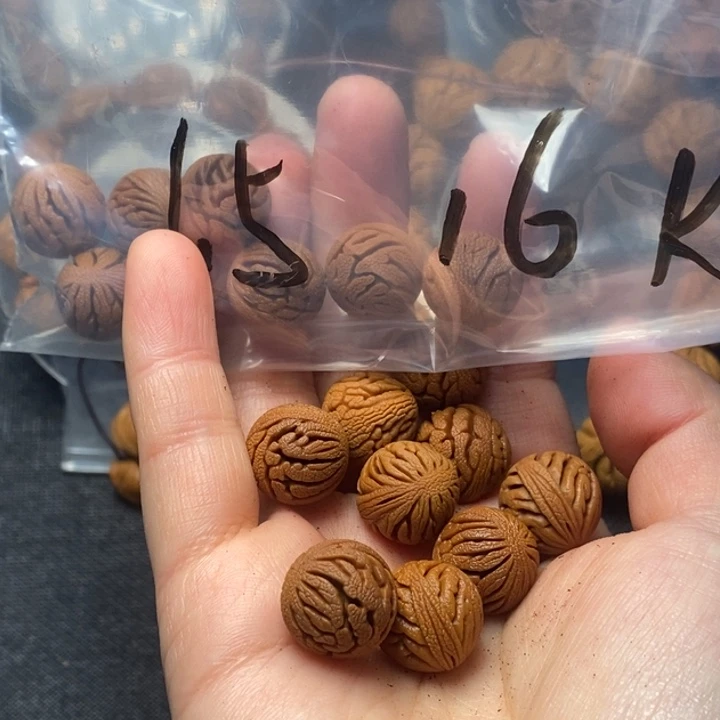 吊坠桃核秦岭山野生桃核