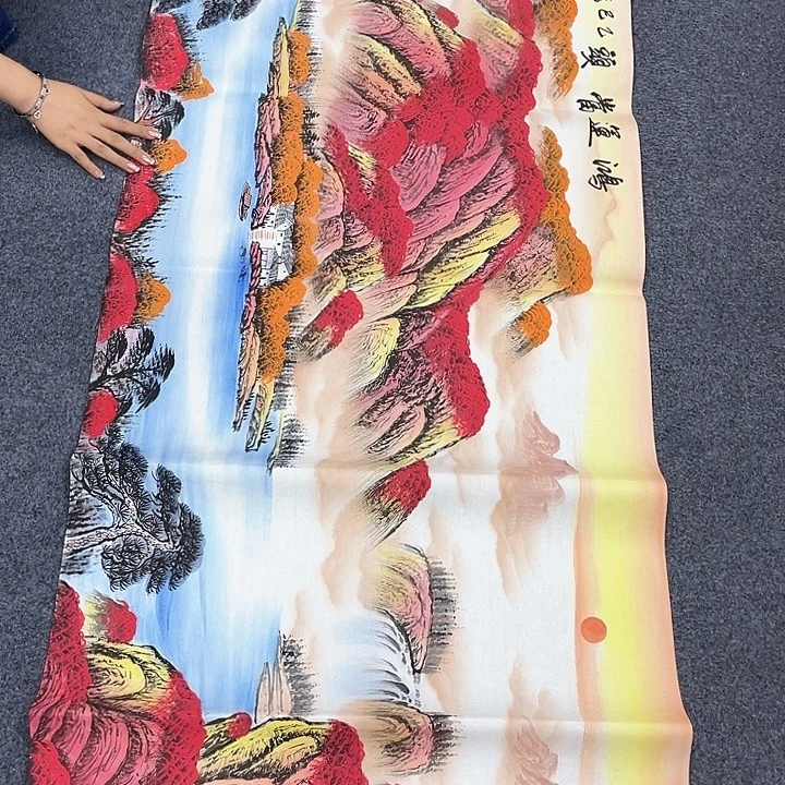 国画作品小姐姐放漏…