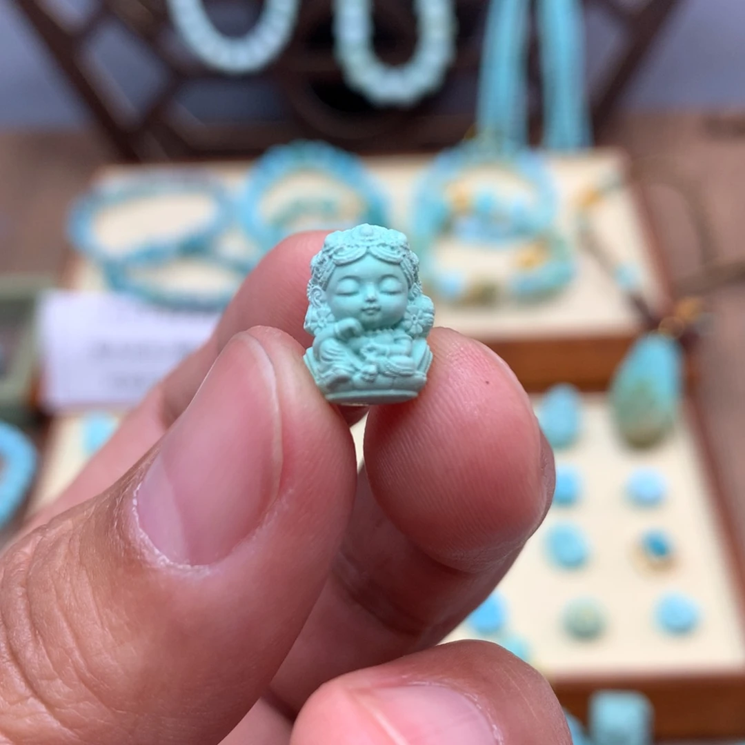 绿松石14未镶嵌配饰