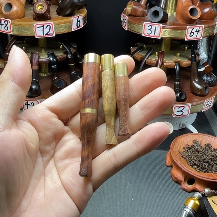 黄花梨烟嘴3个烟嘴