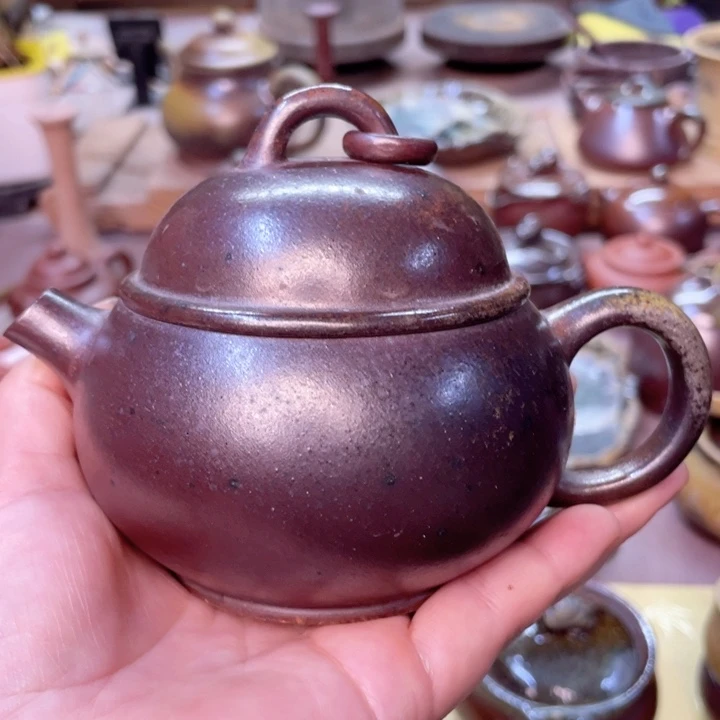 茶壶紫砂宜兴紫砂原矿泥料200