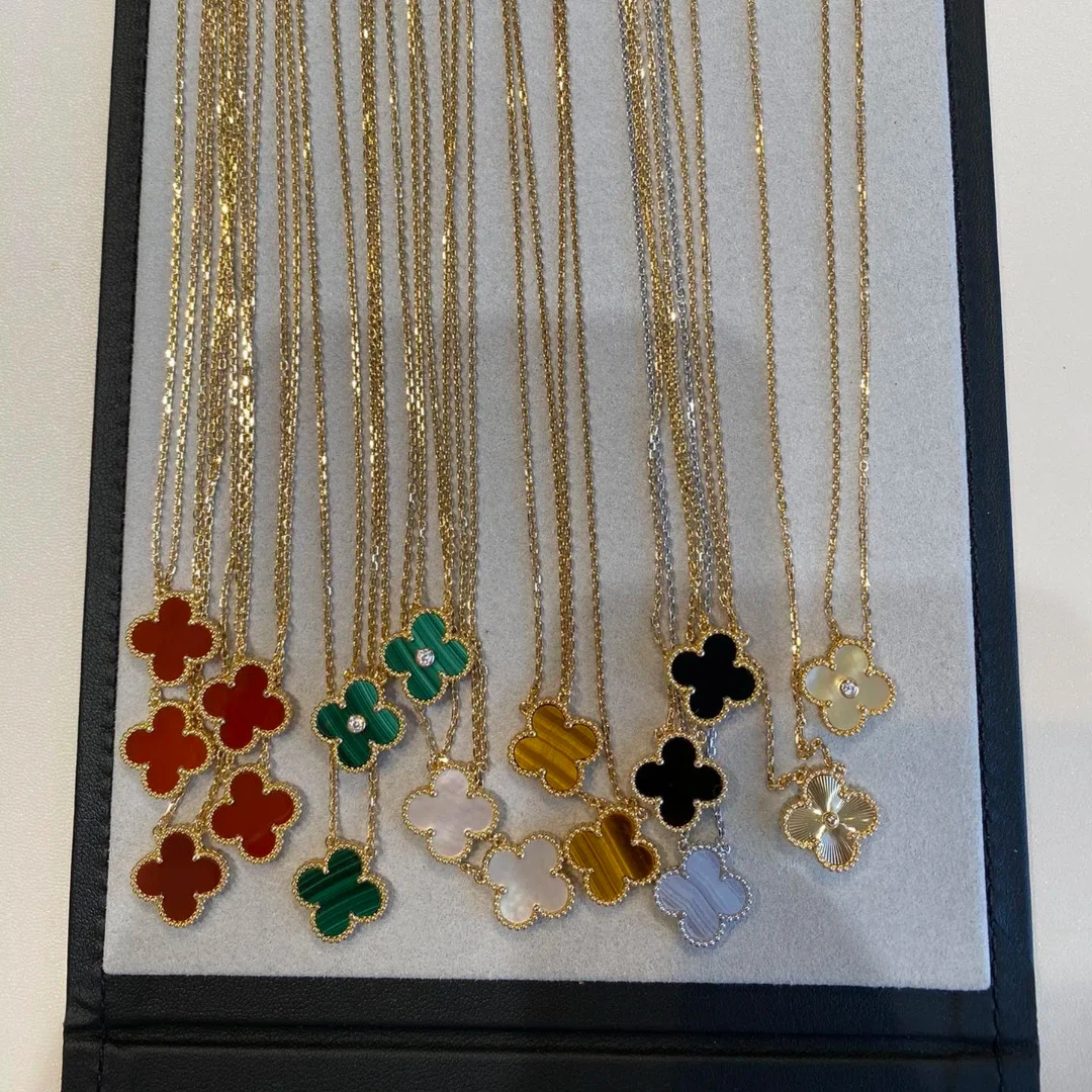 V金高定版本 四叶花草项链单花时尚款【GUBB】