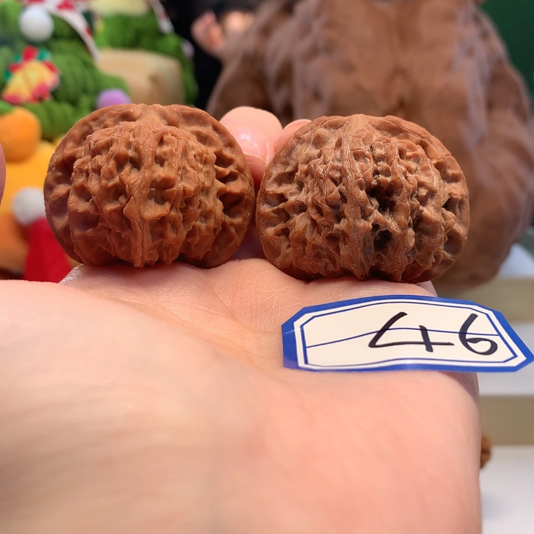 吊坠桃核42尺红皮北京宽边