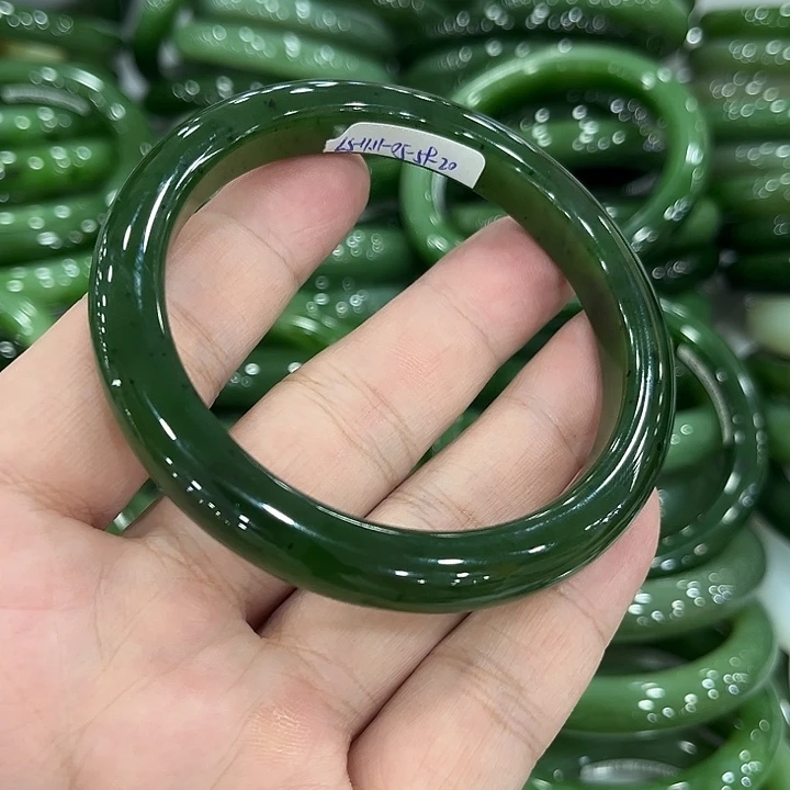 和田玉未镶嵌手镯59～1