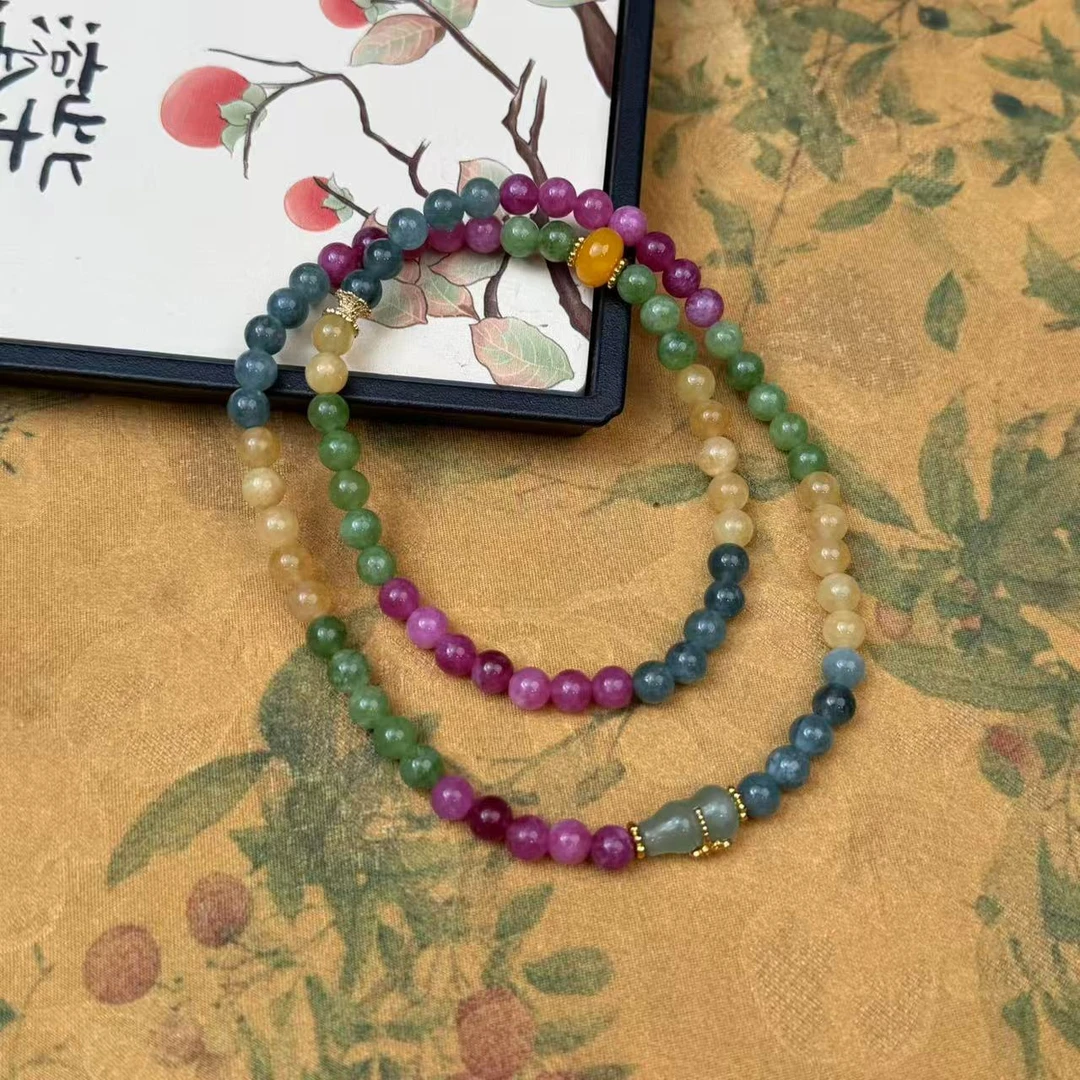 S1126-精美0.6双圈手串