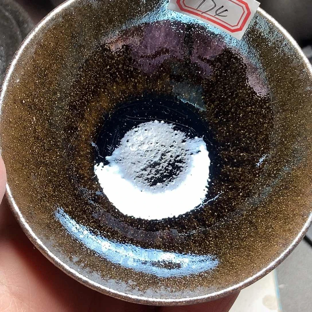 茶盏174 建窑建盏微瑕磨底