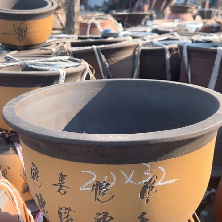 红陶紫砂大口无暇