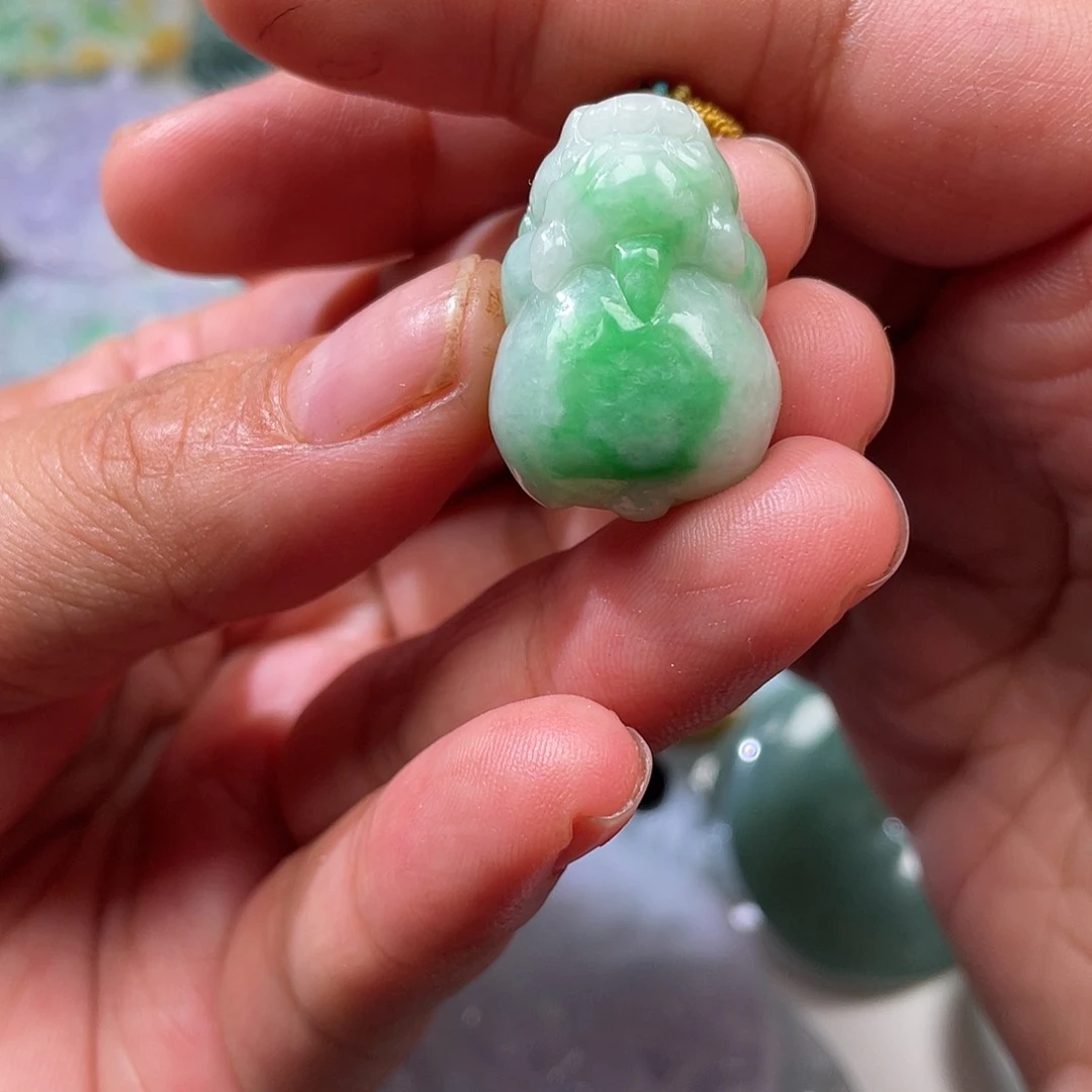 颈饰未镶嵌翡翠翡玉缘翡翠
