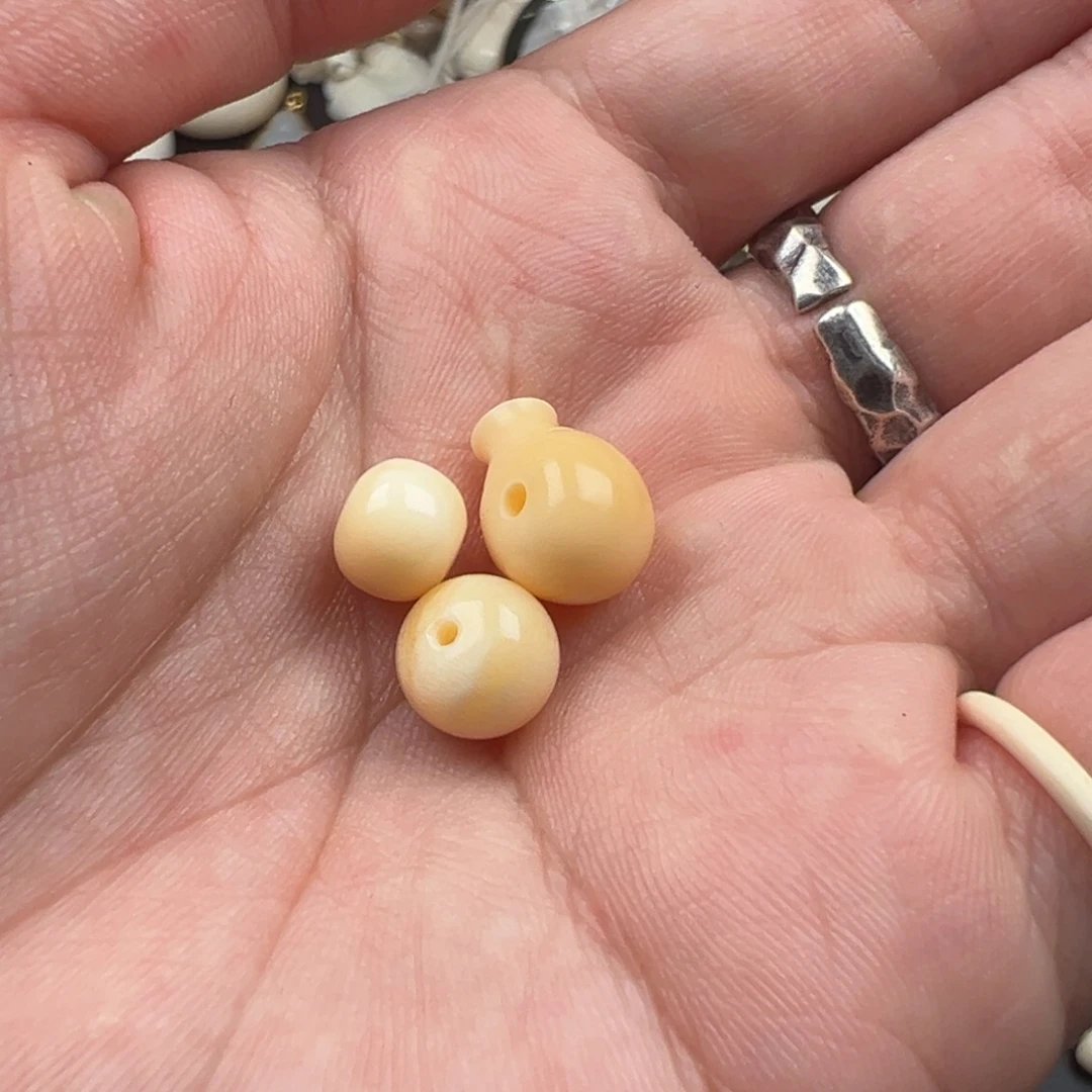 把件白玉菩提大嘴福利品！！！不退不换！看好下单