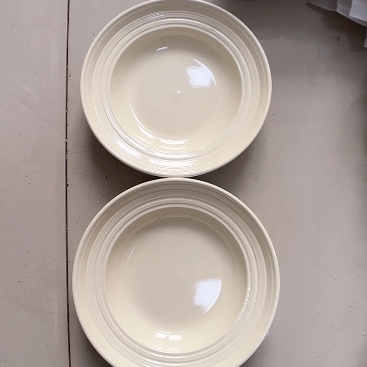 瓷片瑕疵特价陶瓷深盘