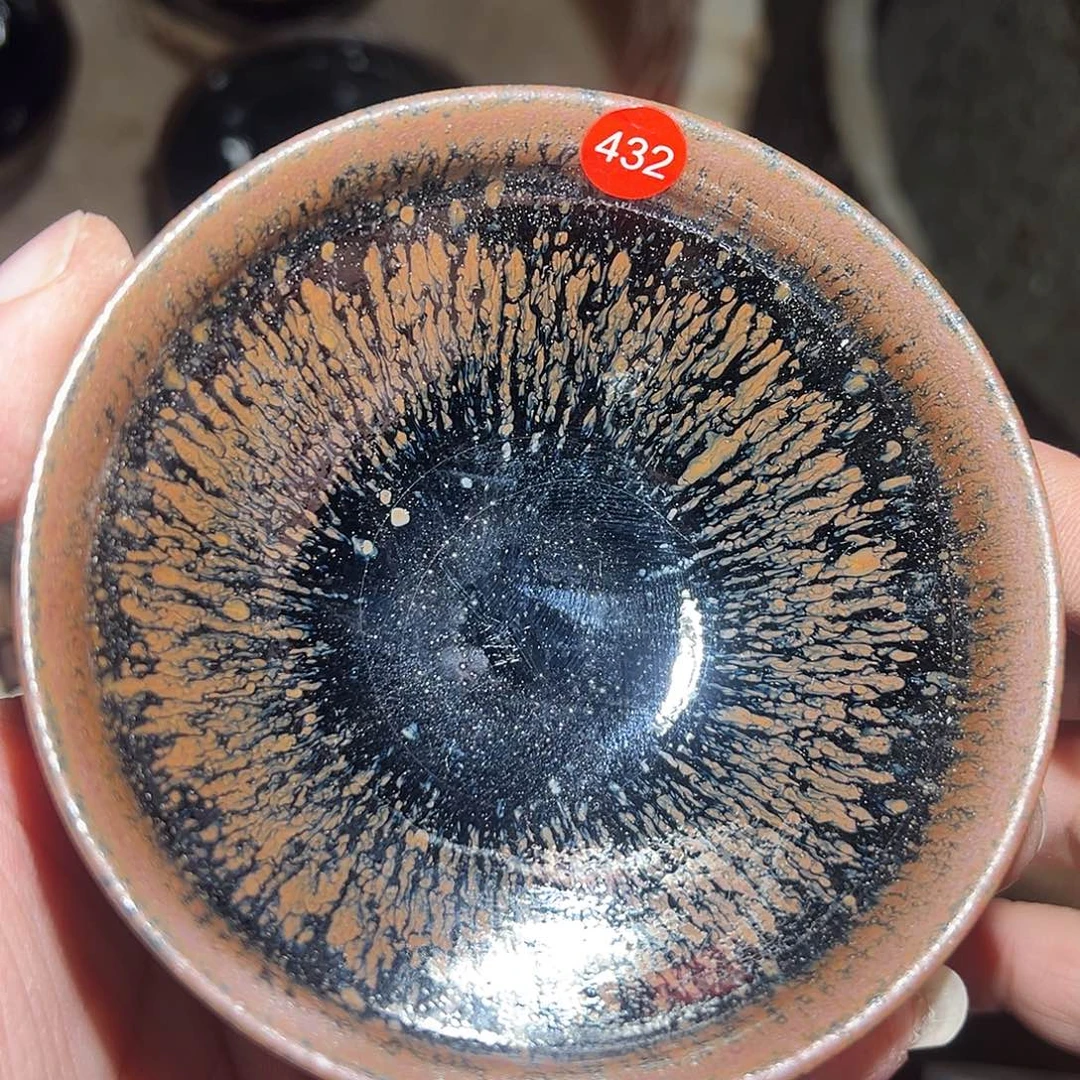 茶盏432 建窑建盏宣和龙窑
