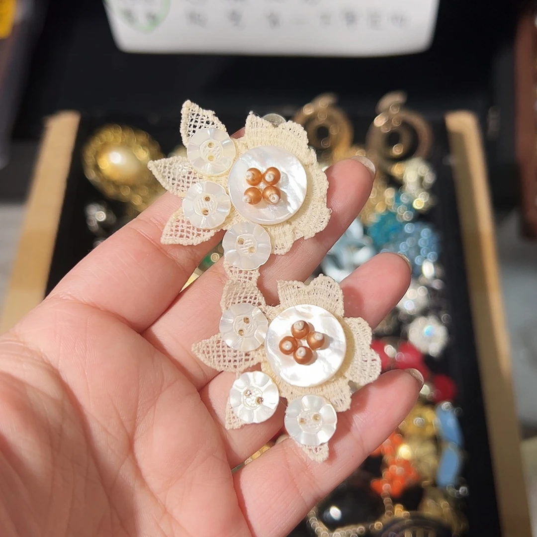 纯铜合成碳硅石耳夹 不退换