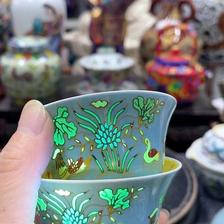 瓷片摆件家居设计风格