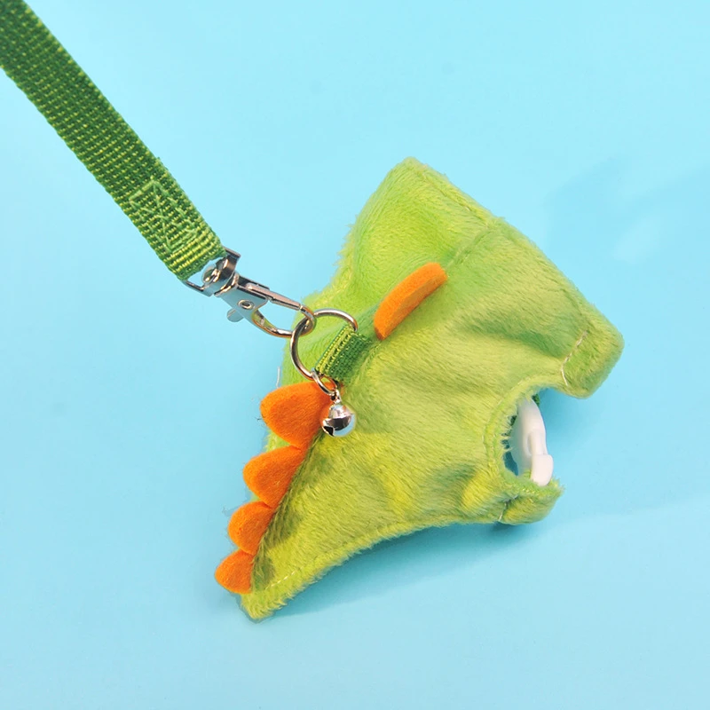 背心式可调节恐龙牵绳适合宠物貂雪貂狐獴蜜袋鼯豚鼠仓鼠外出使用