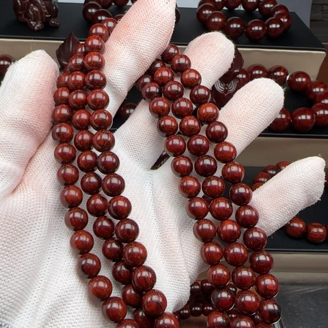 王***艺手串/手链小叶紫檀0.8✖️108老料5939