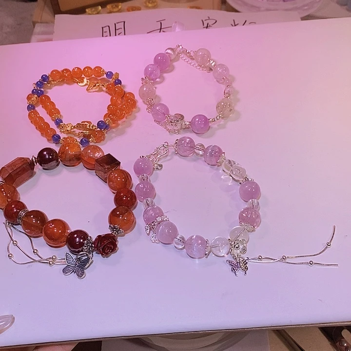 半***盖水晶手链未镶嵌差价