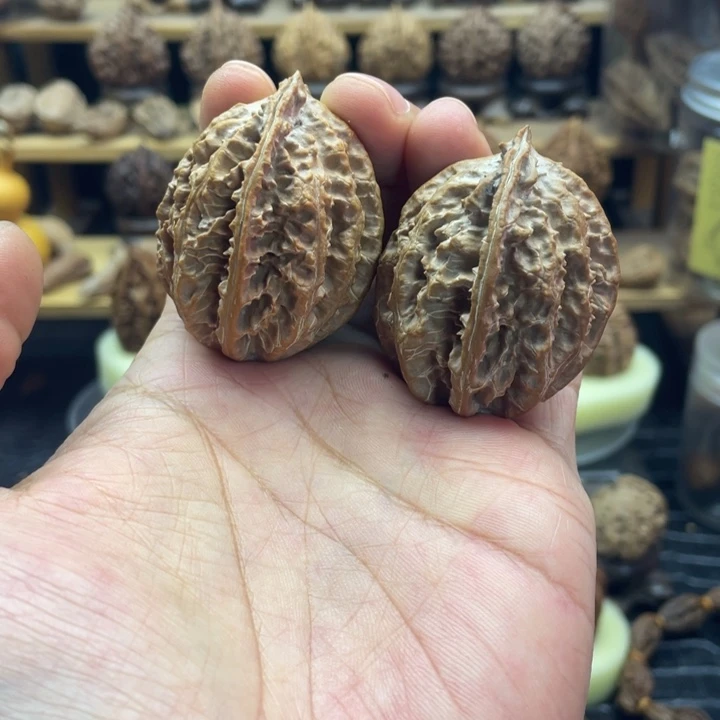 文玩核桃把件楸子18