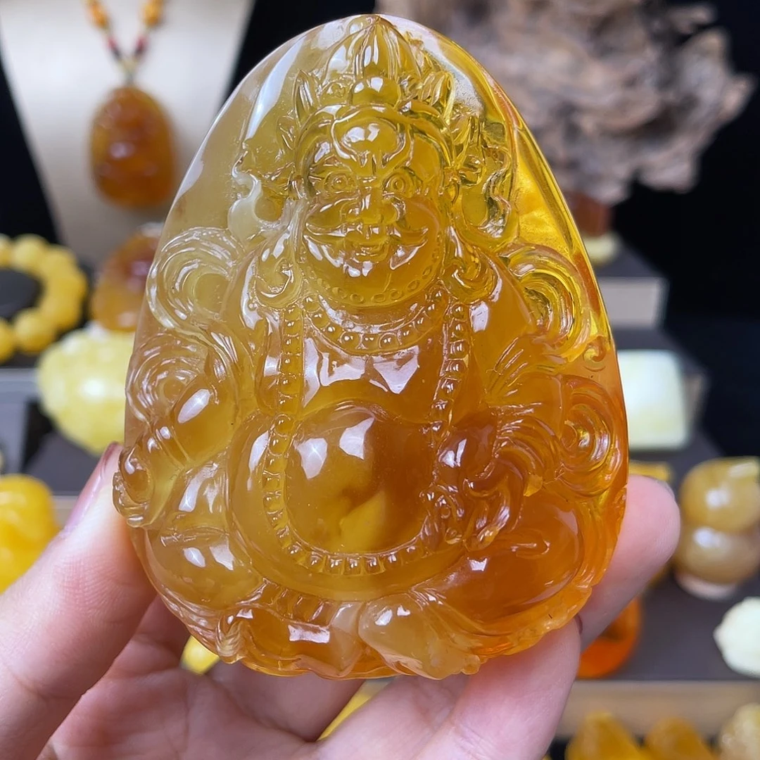 琥珀未镶嵌珠宝奇石