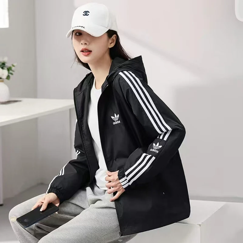 【主播专属】8900夹克男女同款户外风衣外套秋季新款三条杠外衣