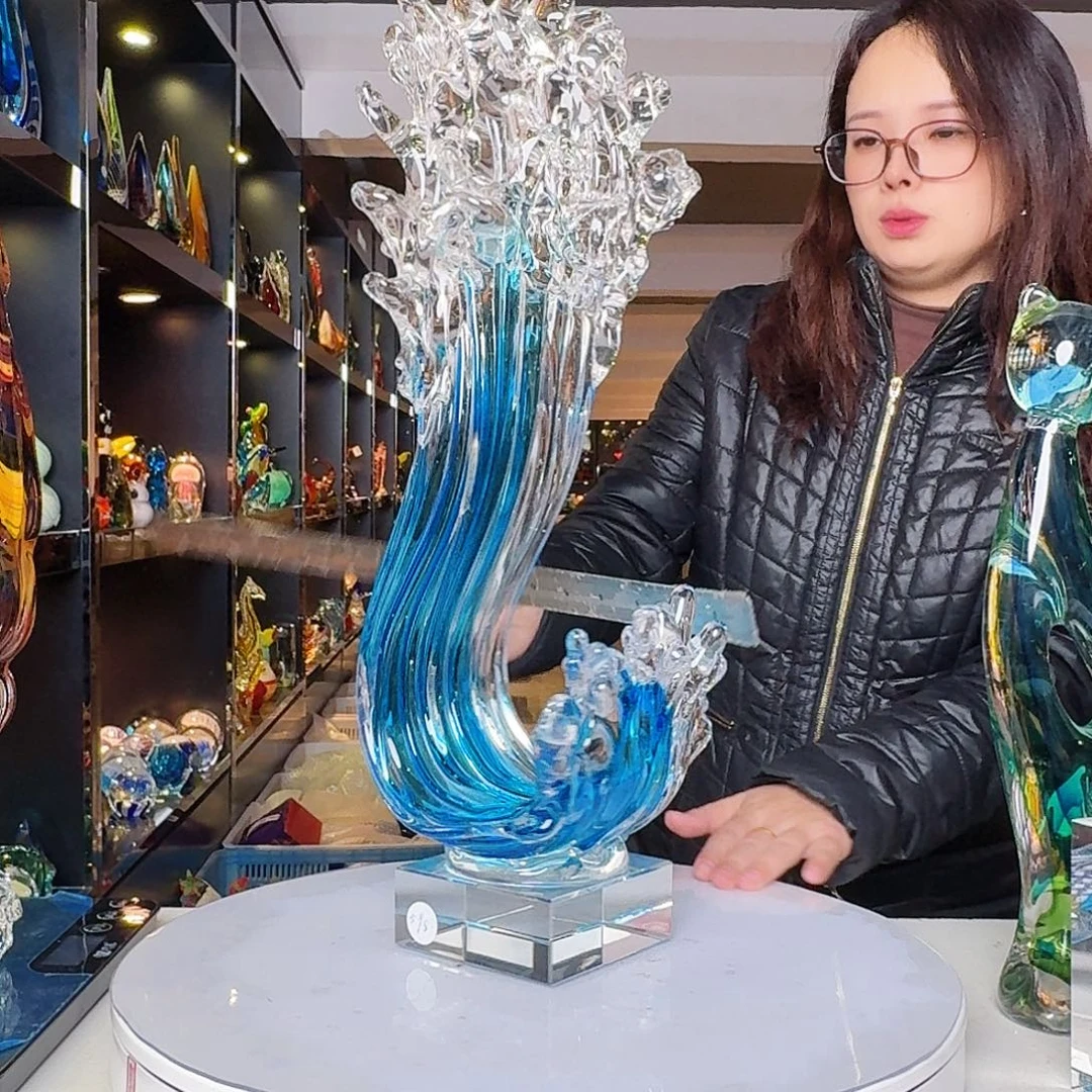 摆件琉璃岛是世界第一高楼之