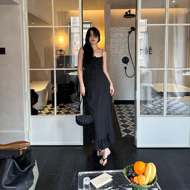 Seyora【浪漫假日】夏日度假抽绳系带抹胸式茶歇连衣裙 L33622SY52