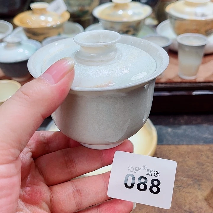 沁庐柴窑古法柴烧全手工茶具