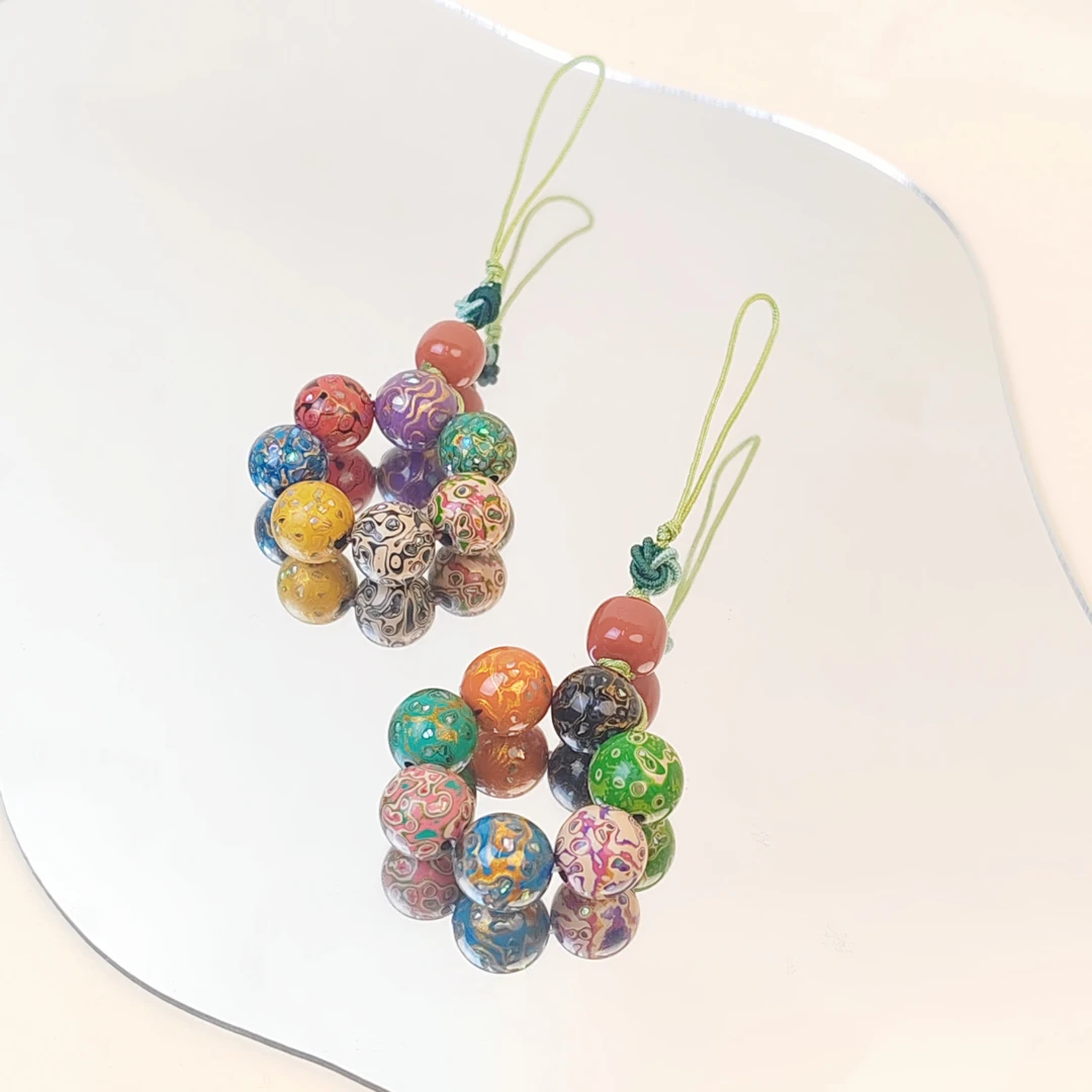 大漆珠多宝挂件（微瑕）