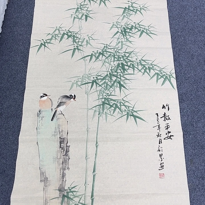 国画宣纸手绘国画作品