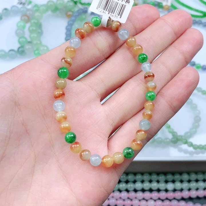 未镶嵌手链翡翠翡翠