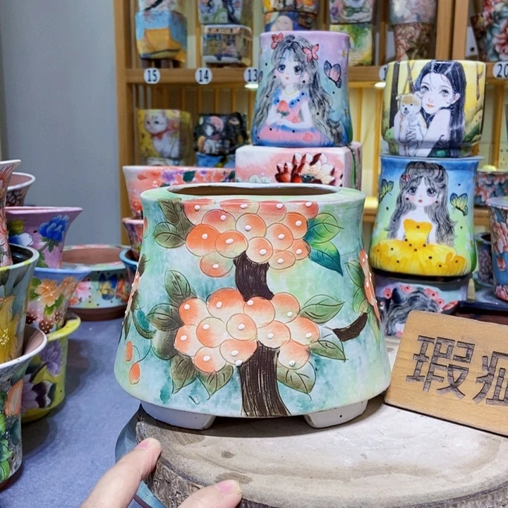 景德镇艺术手绘作品