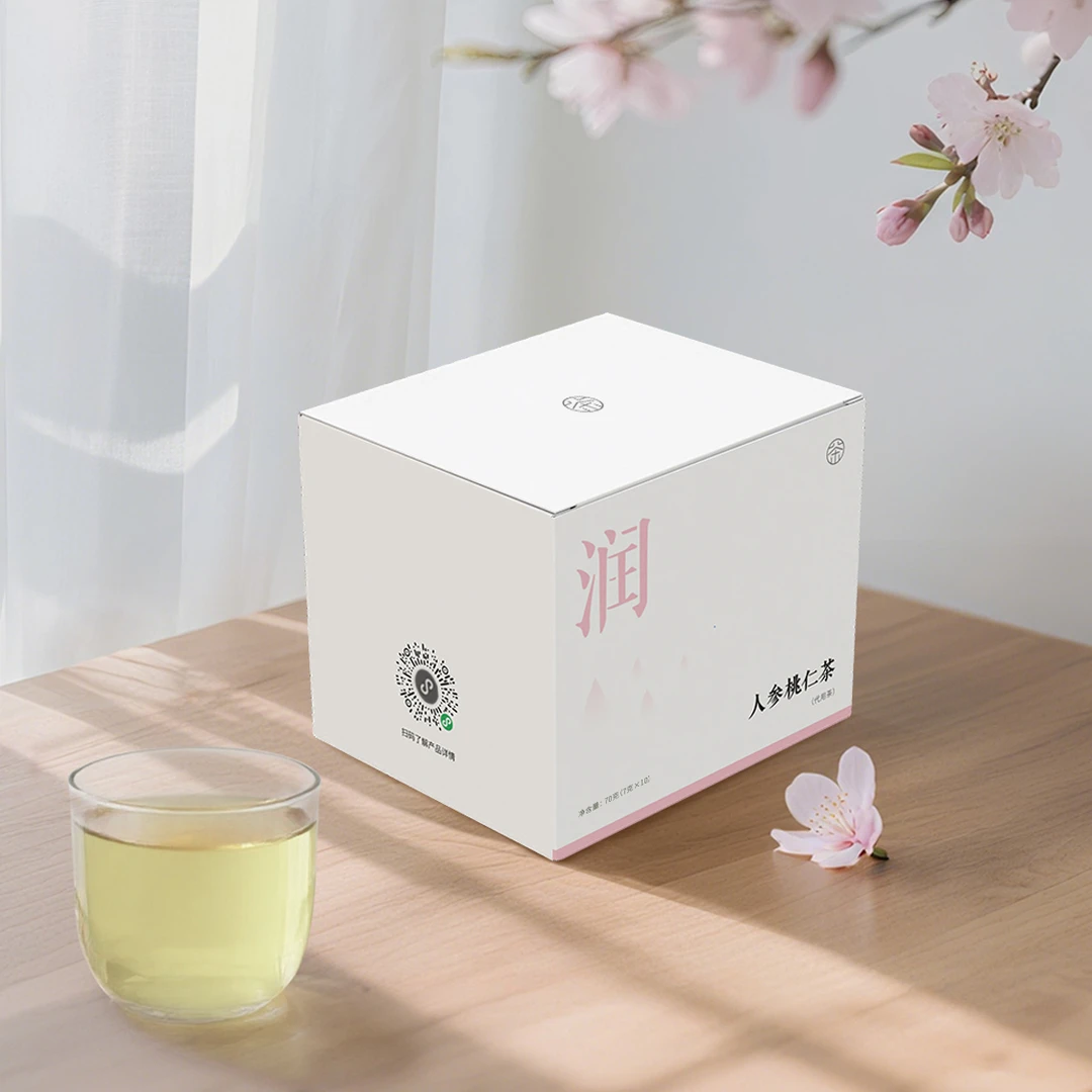 人参桃仁玫瑰花茶