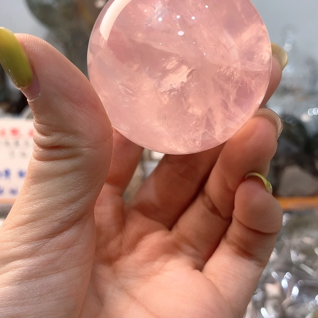 水晶水晶未镶嵌敖*莲水晶球