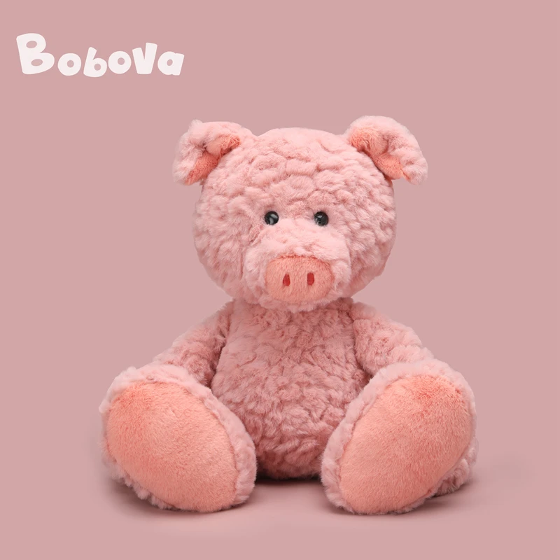 正版bobova星云系列猪猪玩偶鳄鱼狐狸小羊毛绒玩具娃娃公仔礼物女