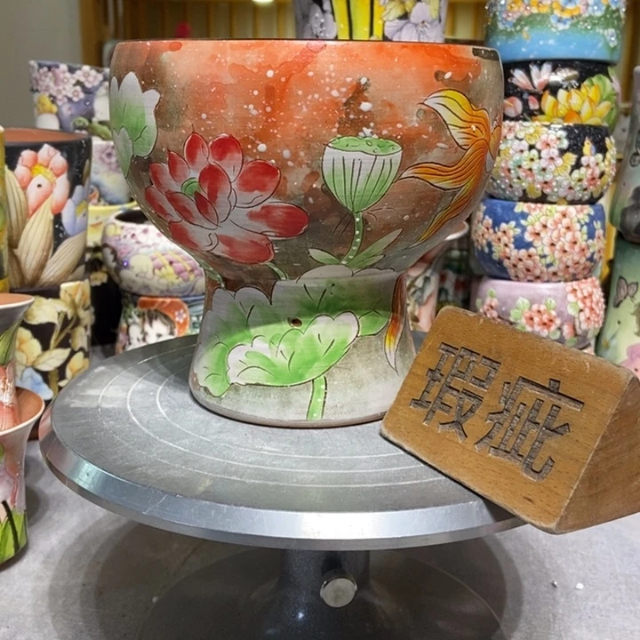 景德镇艺术手绘作品