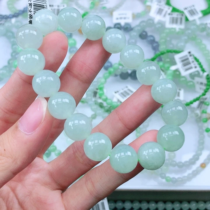 未镶嵌手链翡翠翡翠
