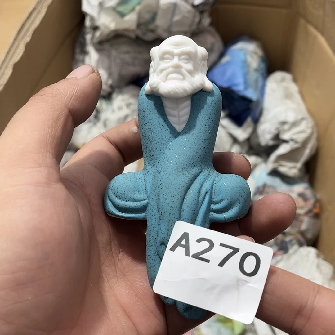 瓷片茶摆件工艺品摆件666