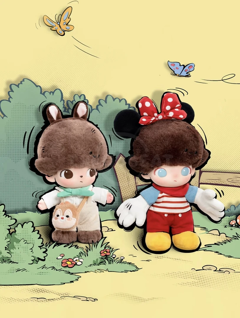 【代拆】Dimoo搪胶毛绒钥匙圈盲盒