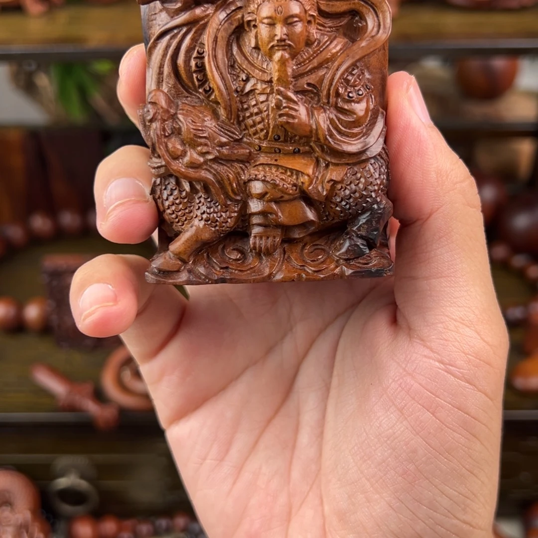 魏***哥枣木雷击枣木手工雷祖