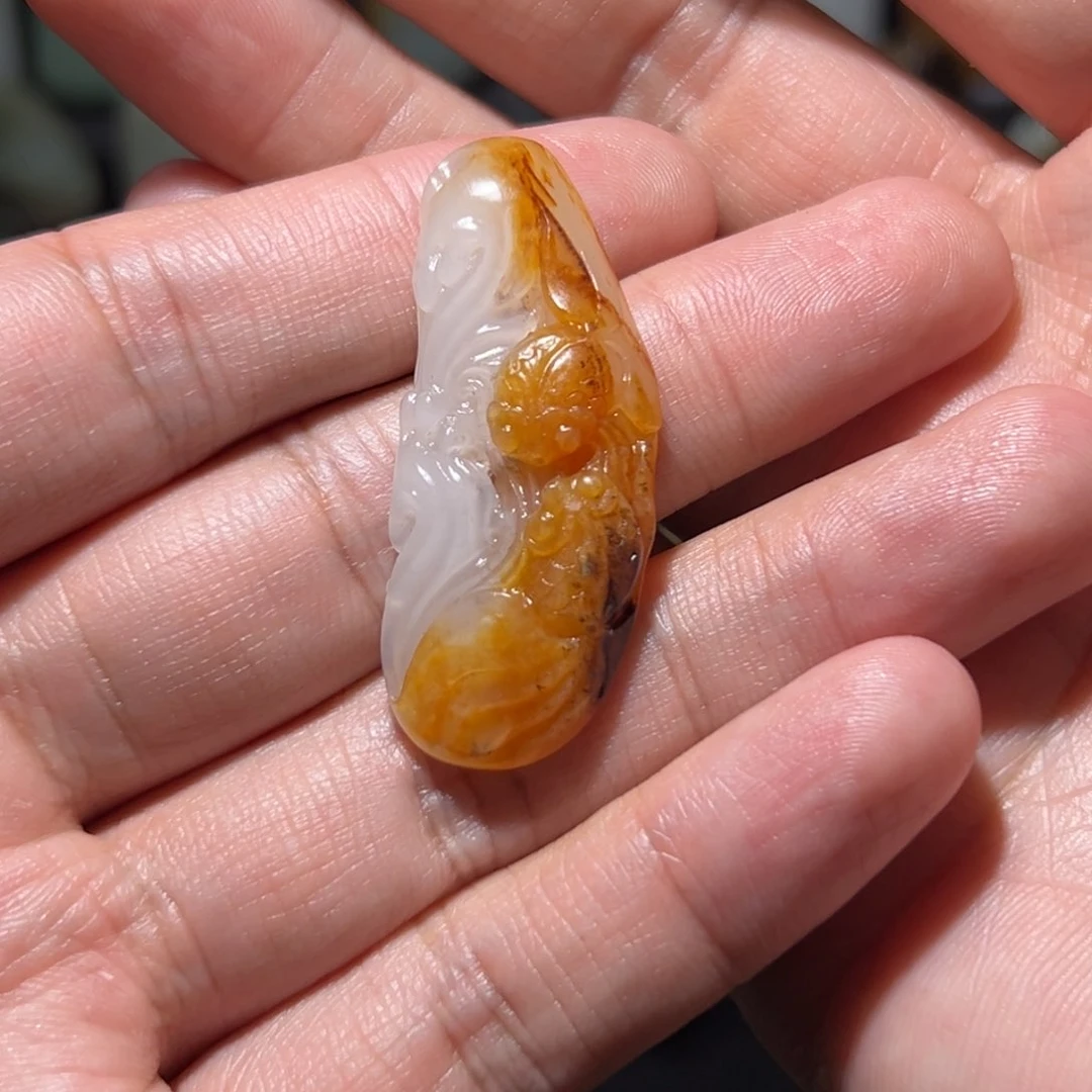 和田玉挂件未镶嵌1****分