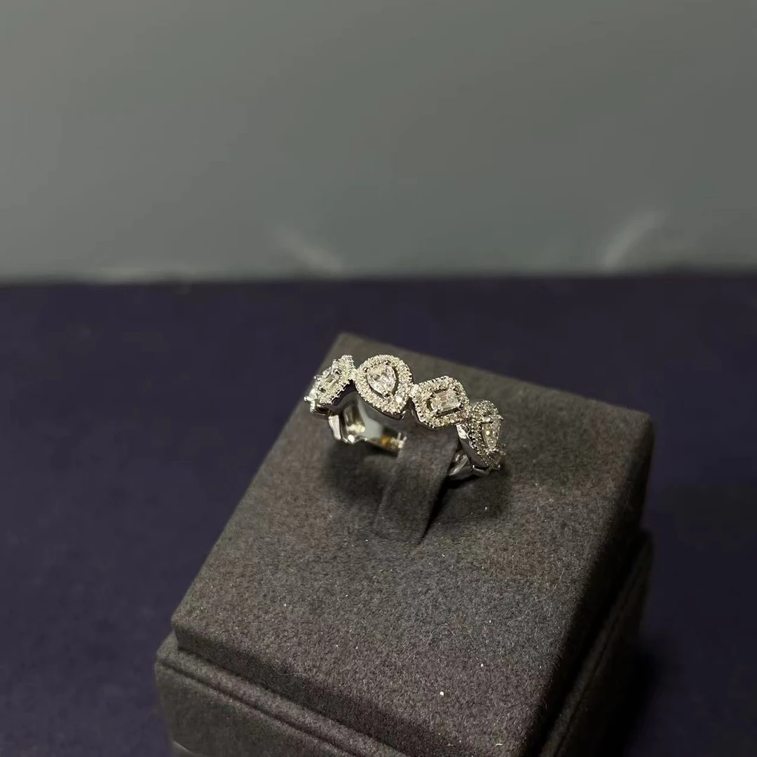 南非18A戒指 冰糖水滴排戒-S