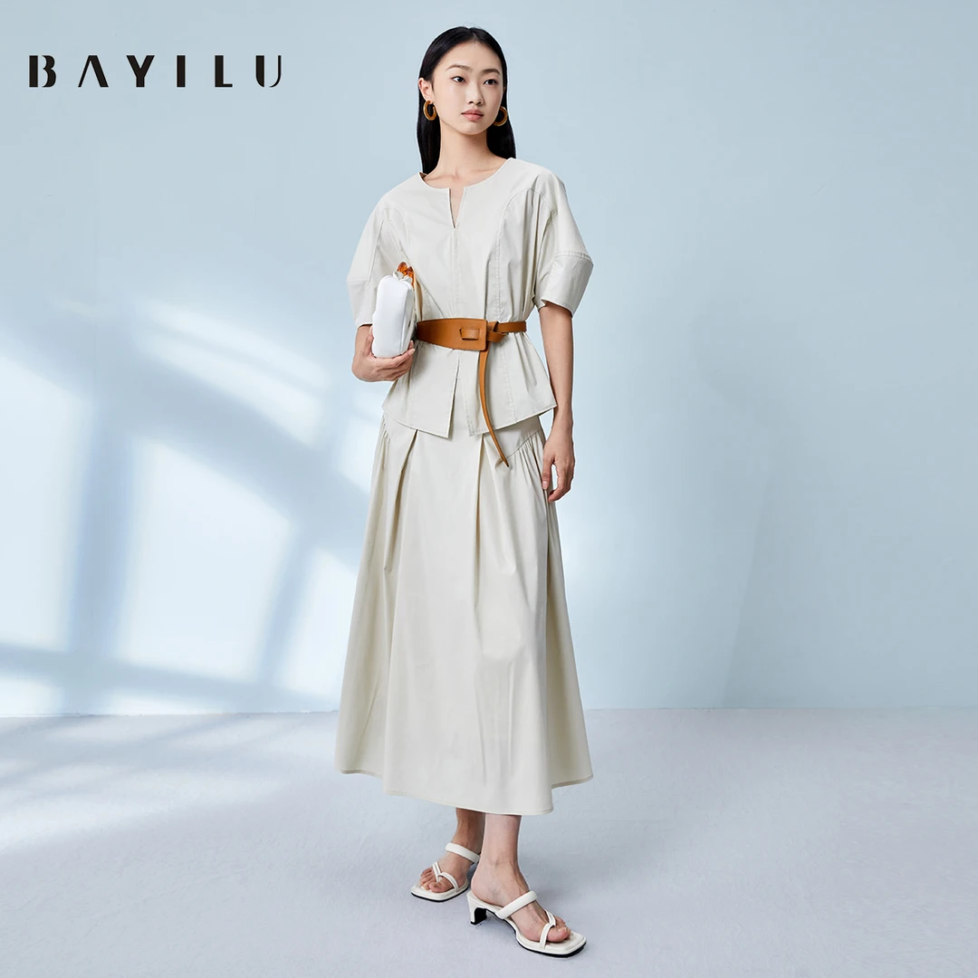 【力力淘】芭依璐2025夏季新款时尚套装90TZ927