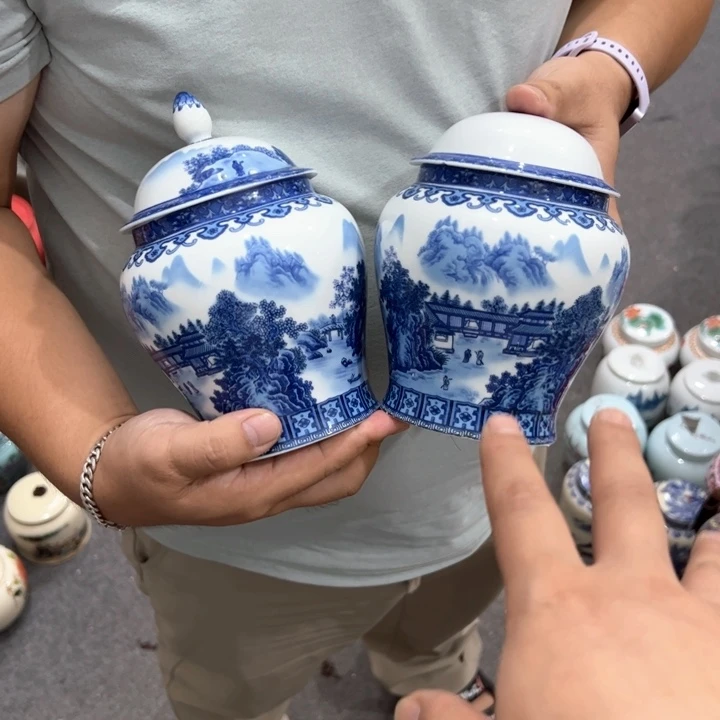 瑕疵福利品陶瓷茶叶罐