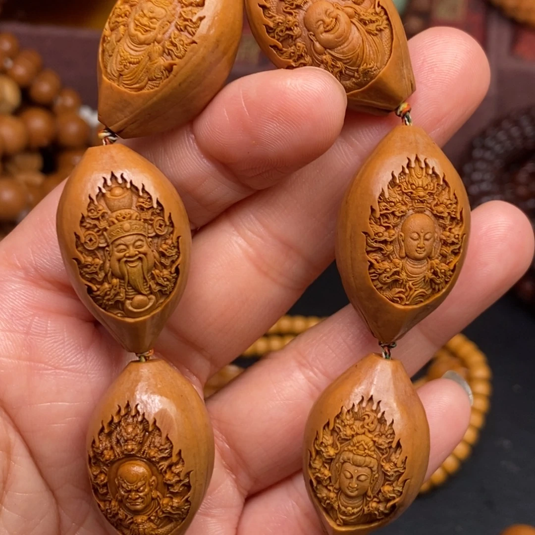 猴头核桃吊坠橄榄猴头