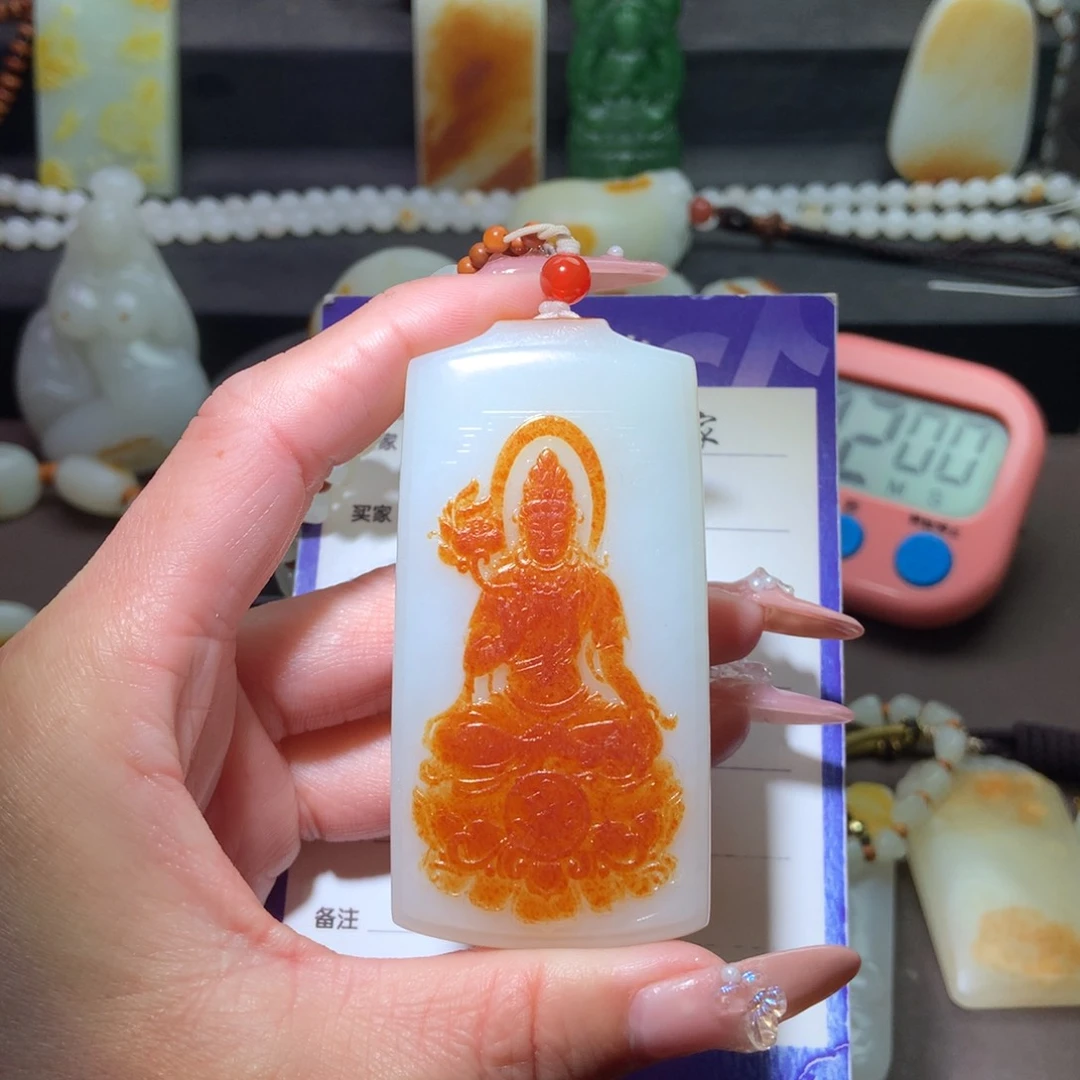 和田玉挂件未镶嵌顺**为