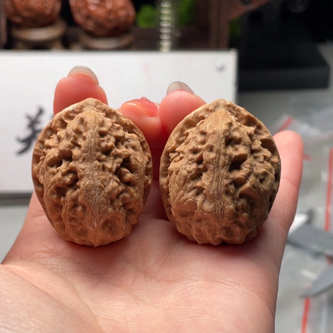 文玩核桃把件小楸千86