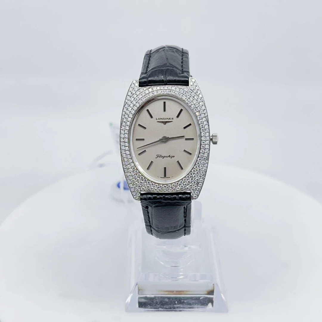 95新 Longines/浪琴 手动机械后钻28*33.5mm/公价32999/w10917