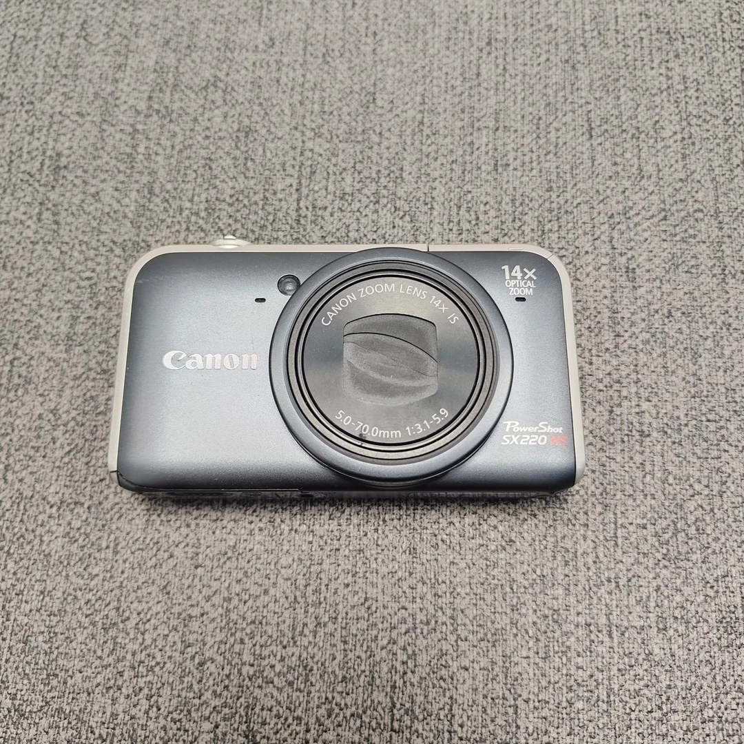 95新 Canon/佳能 SX220长焦相机 14倍长焦拍月亮 弹出式闪光灯