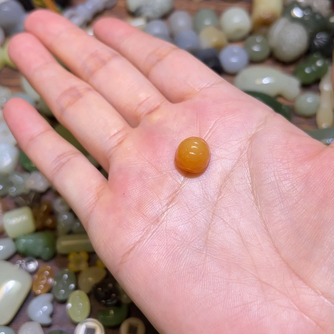 和田玉未镶嵌珠宝半成品A*