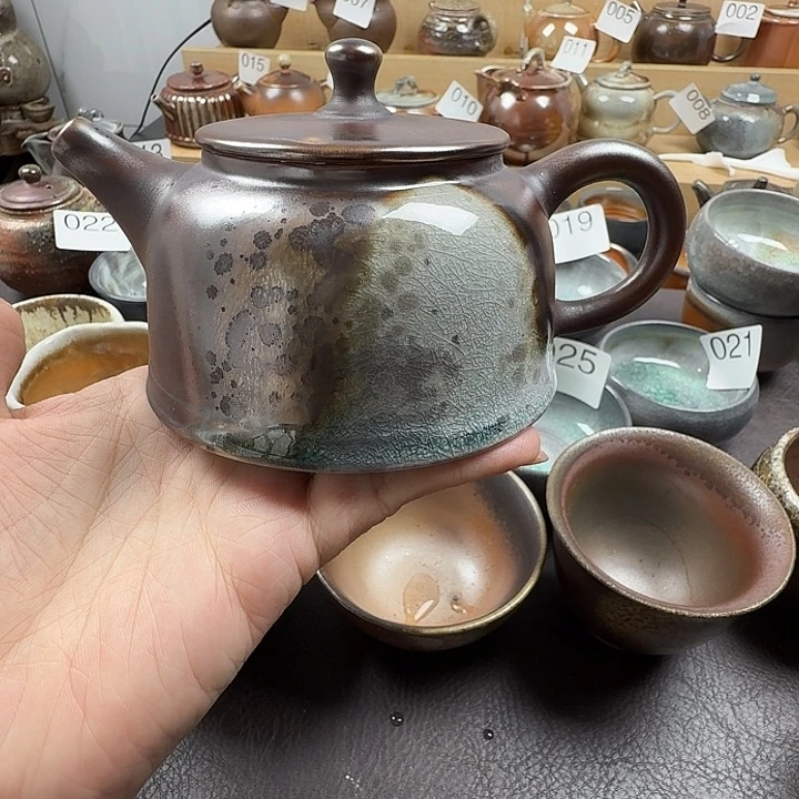 手工手作柴裸烧壶