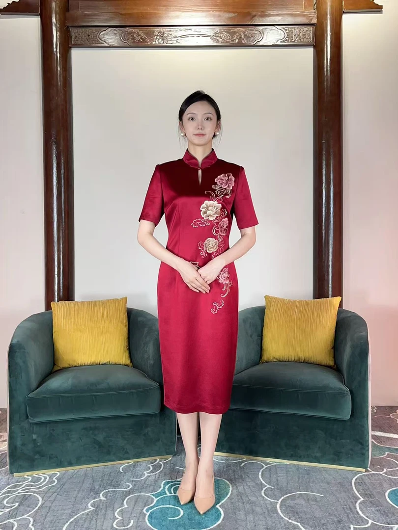 懿菲紫雅霓裳(旗袍)YF17263085-3460
